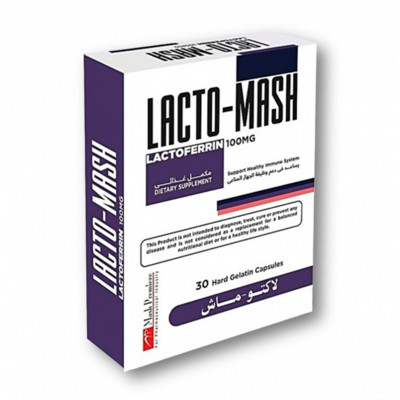 LACTO - MASH 100 MG ( LACTOFERRIN ) 30 CAPSULES